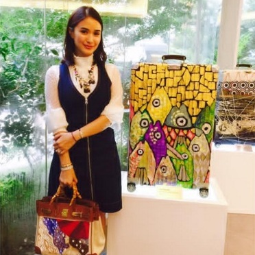 32 Love Marie - Heart Evangelista ideas  heart evangelista, handpainted  bags, painted bags